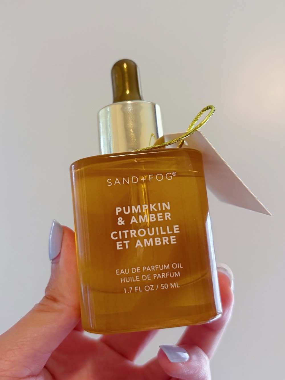 Sand + Fog Pumpkin & Amber Scented Oil